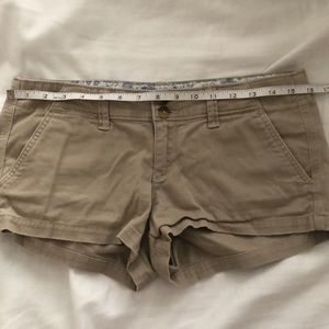 American Eagle Khaki Shorts - Size 2